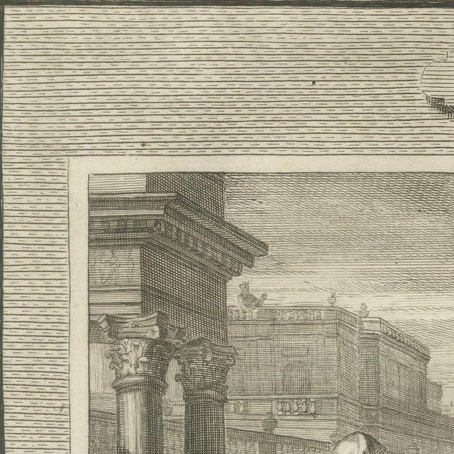 Pieter Mortier, David Sees Bathsheba and Nathan Rebukes David, 1700, Engraving For Sale - Image 6 of 12