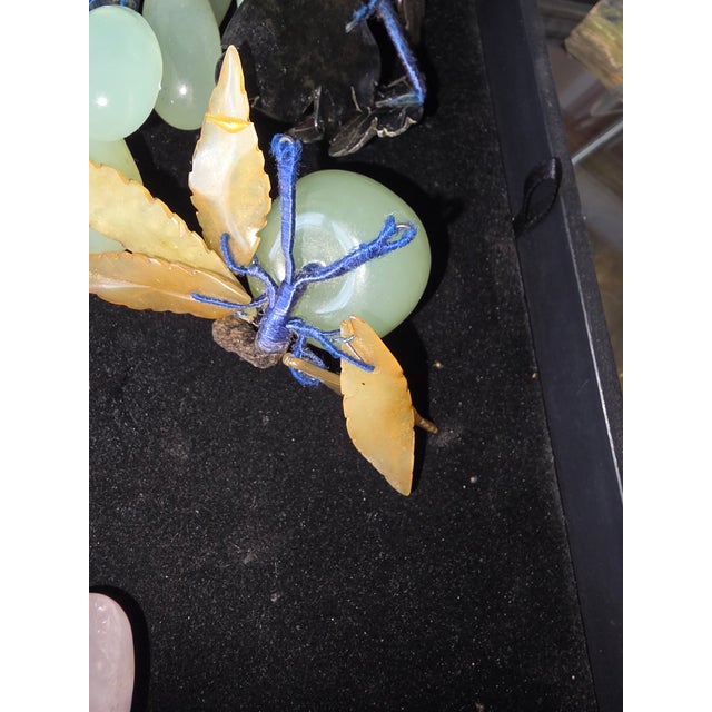 Green Asian Stone Fruit Collection Group of Three For Sale - Image 8 of 13