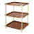 Modern Campaign Style Etagere For Sale
