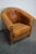 Vintage Dutch Cognac Colored Leather Club Chair For Sale - Image 4 of 15