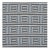 Sample - Schumacher Soto Fabric in Denim For Sale