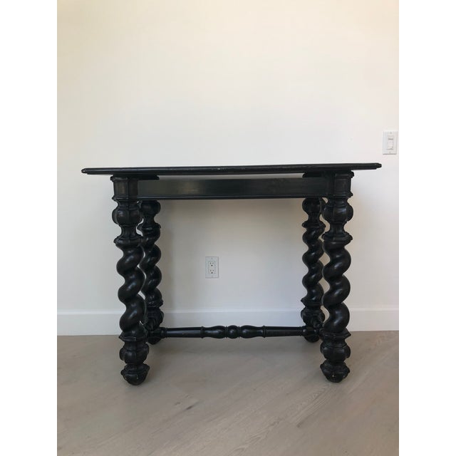 Black Gregorius Pineo Console Table For Sale - Image 8 of 8