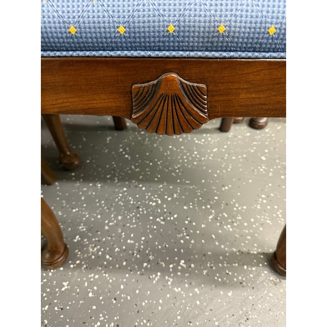 Wood Vintage Pennsylvania House Queen Anne Style Dining Chairs (8) For Sale - Image 7 of 10