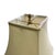 Vintage Hollywood Regency Solid Brass & Frosted Glass Orb Table Lamp For Sale - Image 4 of 5