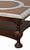 1970s Shoreditch Mahogany & Metal Industrial Coffee Table—rugged Industrial Edge Meets Old-World Craftsmanship. For Sale - Image 4 of 8