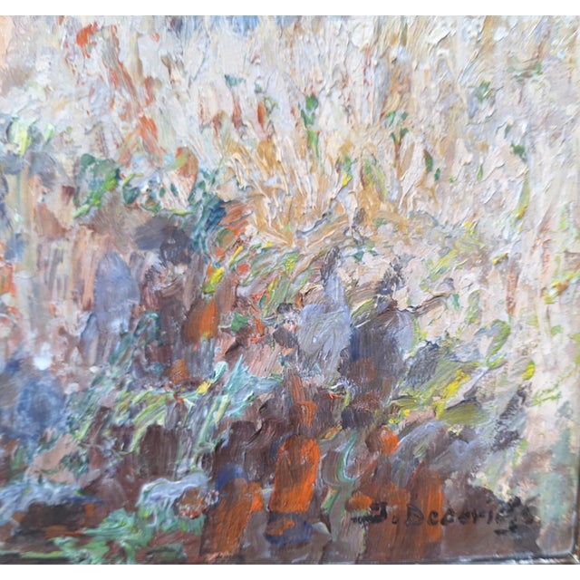 Modern Josef Dederichs, Mountain Landscape, 1930s, Oil Painting on Canvas, Framed For Sale - Image 3 of 7