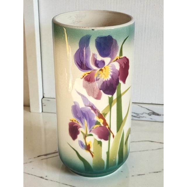 Art Nouveau Earthenware Roll Vase from Choisy Le Roi, 1890s For Sale - Image 5 of 8