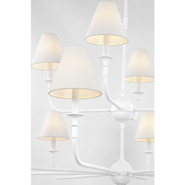 Thomas O'Brien for Visual Comfort Signature Piaf Grande TwoTier