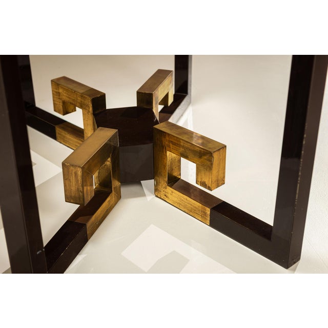 Dining Table by Sandro Petti for Angelo Metallarte, Italy, 1970s For Sale - Image 13 of 14