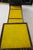 Black 1970s Hollywood Regency Black Lacquer and Chartreuse Leather Table Set For Sale - Image 8 of 8