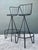 Vintage Atomic MCM Wrought Iron Barstools - A Pair For Sale - Image 9 of 12