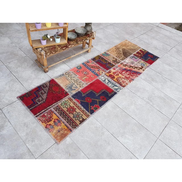 Anatolian Vintage Bohemian Runner For Sale - Image 10 of 10