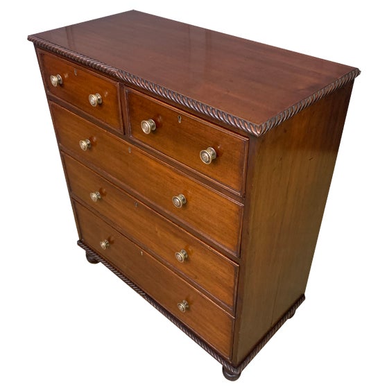 George IV Mahogany Chest of Drawers, 1820 For Sale