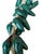 Textile Vintage Handcrafted 26 Green Chili Pepper Ceramic Ristra Spanich For Sale - Image 7 of 10