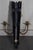 Pair Maitland Smith Regency Iron & Brass Candelabras For Sale - Image 9 of 10