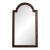 Labarge Faux Tortoise Finish Tombstone Mirror For Sale