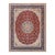 Persian Nain Silk & Wool Red Area Rug-10' 2" X 13' 3" For Sale