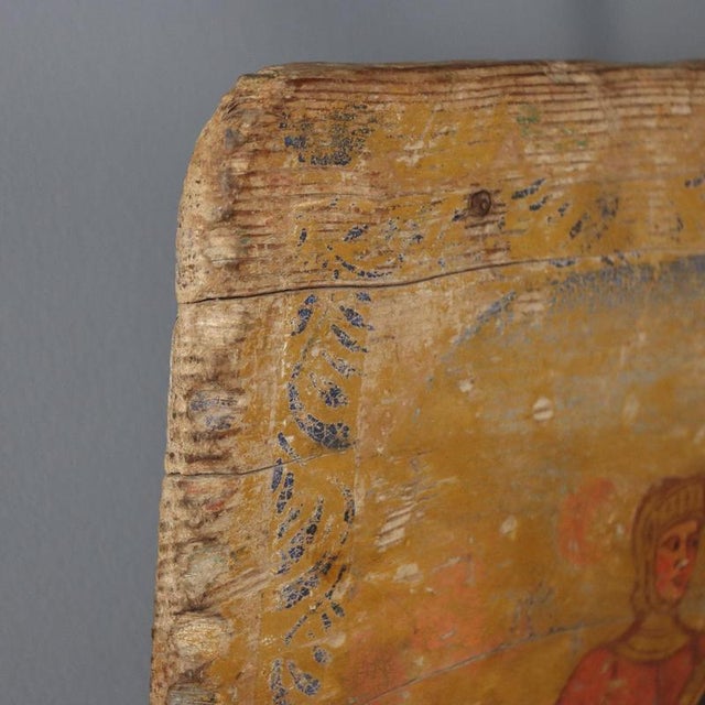 Antique Side of a Sicilian Cart For Sale - Image 9 of 11