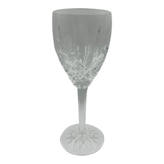 Late 20th Century Waterford Crystal Araglin Wine/Water Goblet For Sale