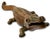 1910s Unusual Antique Solid Cast Bronze Figurative Crocodile Table Top Nut Cracker - Large Size - 15 Inches Long For Sale - Image 5 of 12