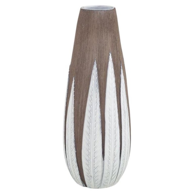 2000 - 2009 Brown and Light Glazed Ceramic Paprika Vase by Anna-Lisa Thomson for Upsala Ekeby For Sale - Image 5 of 5