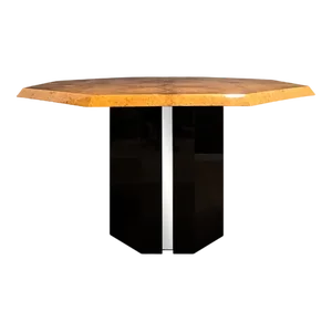 Elm Burl Coffee Table by Jean-Claude Mahey