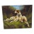 Vintage Hunting Dogs Oil Painting Original Canvas For Sale