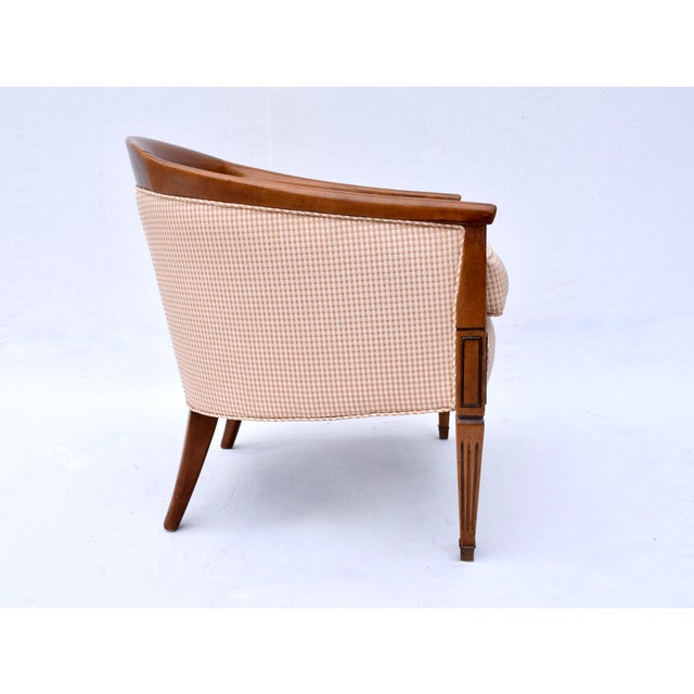 1960s Tomlinson Pavane Occasional Barrel Chair For Sale - Image 5 of 12