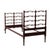 Wood Vintage Mahogany Filigree Twin Bed C1940 For Sale - Image 7 of 10