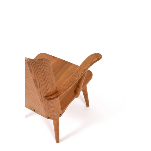 Armchair by Göran Malmvall for Svensk Fur, 1950s For Sale - Image 4 of 8