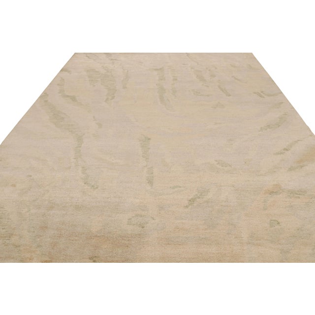 Abstract Rug & Kilim’s Contemporary Abstract Rug With Painterly Patterns For Sale - Image 3 of 7