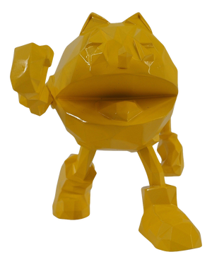 Mini Yellow Resin Pac-Man from Richard Orlinski