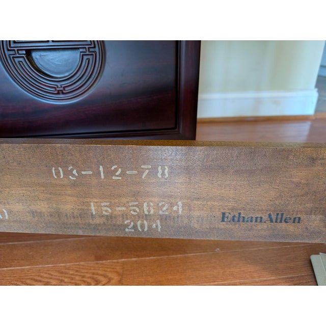 1970s Ethan Allen Queen Headboard For Sale - Image 17 of 18