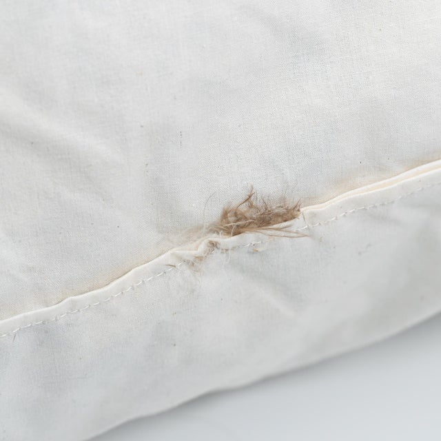 Custom Anna French Villeneuve Chinoiserie Designer Pillow - Blush Linen With Hand-Etched Pheasants & Songbirds - Luxury Feather-Down (20"x20") For Sale - Image 13 of 14