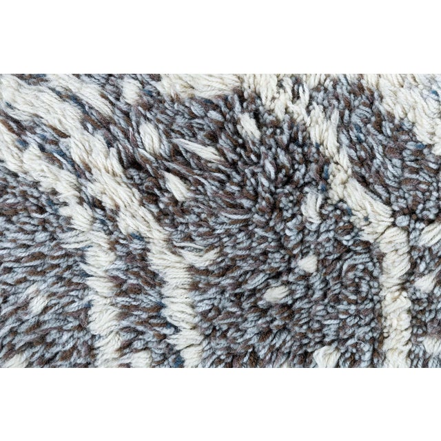 Textile Vintage Rya Rug by Riitta Maija Oksanen Doris Leslie Blau Collection For Sale - Image 7 of 9
