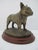 French Bulldog collectible figurine crafted from cold-cast bronze resin by British sculptor Douglas Gray. Textured finish,...