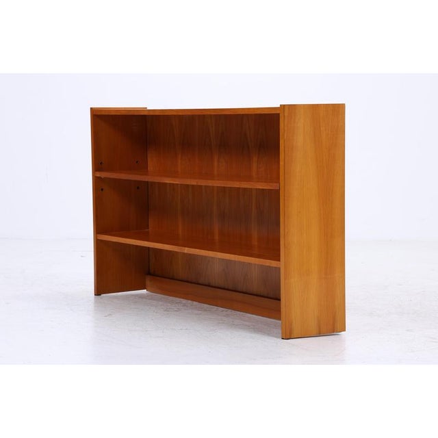 Small Vintage Birch Bookcase, 1960s For Sale - Image 9 of 10