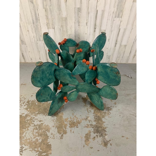 Prickly Pear Cactus Sculpture / Table Base For Sale - Image 10 of 11