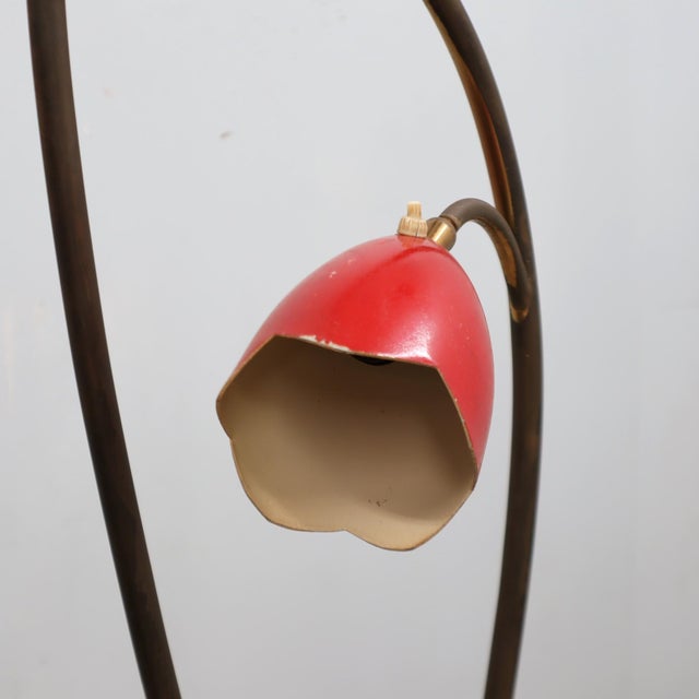 Italian Brass Floor Lamp from Biancardi e Jordan, 1950s For Sale - Image 6 of 13