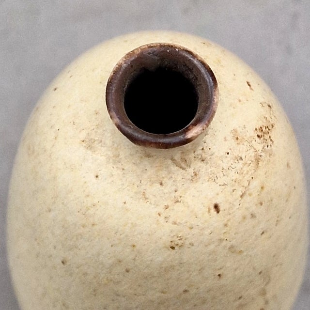 Mid-Century Minimalist Studio Ceramic Vase by Heiner Hans Körting, 1960s For Sale - Image 11 of 13