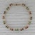 4.84ctw Ruby Sapphire Emerald Flower Tennis Bracelet 14k Yellow Gold 7" For Sale In Greensboro - Image 6 of 8