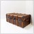 Antique Canvas and Wood Suitcase Steamer Trunk, 1920s For Sale - Image 14 of 16