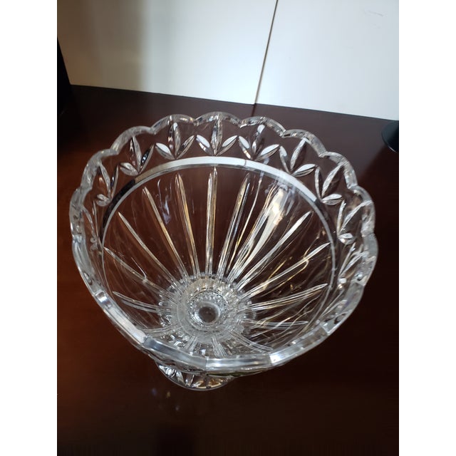 Vintage Godinger Shannon Crystal Vase For Sale In Los Angeles - Image 6 of 7