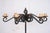 Late 20th Century Pair of Wrought Iron Candelabra For Sale - Image 4 of 8