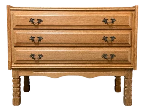 Mid 20th Century Danish Oak Chest by Henning Kjærnulf, Attributed