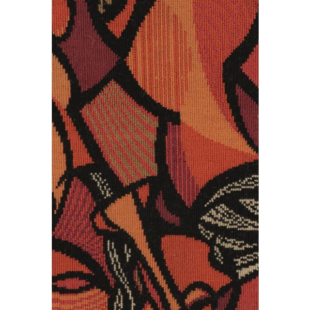 Signed Vintage French Tapestry "Wild Galop" by Roch Popelier - Rug & Kilim For Sale - Image 9 of 10