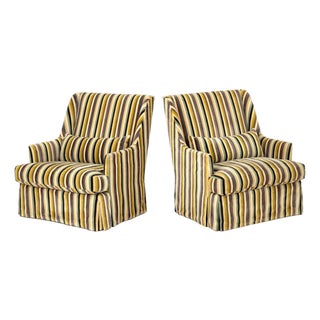 John Saladino "Tejas" Armchairs, Pair For Sale