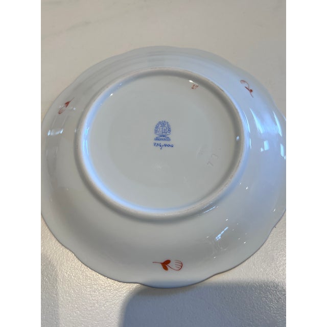 1970s 1970s Herend Chinese Bouquet Rust Coffee Set- 32 Pieces For Sale - Image 5 of 7