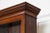Large Antique English Oak Glazed Bookcase Cabinet, 1880 For Sale - Image 14 of 18