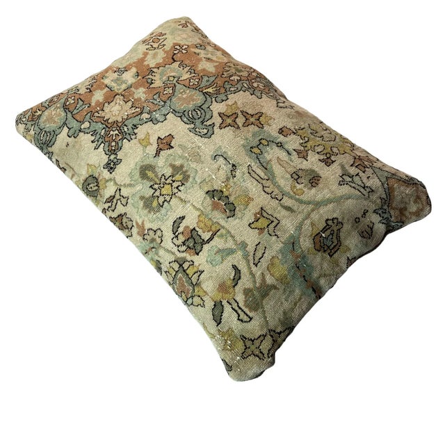 Vintage Turkish Handmade Cushion Cover For Sale - Image 6 of 11